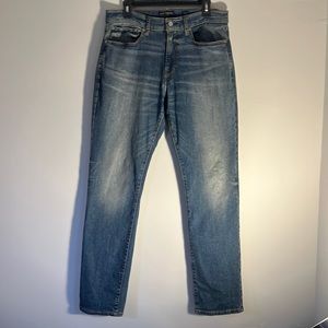 Men’s Lucky Brand 121 Slim Straighg Navy Blue Jeans W33 L32